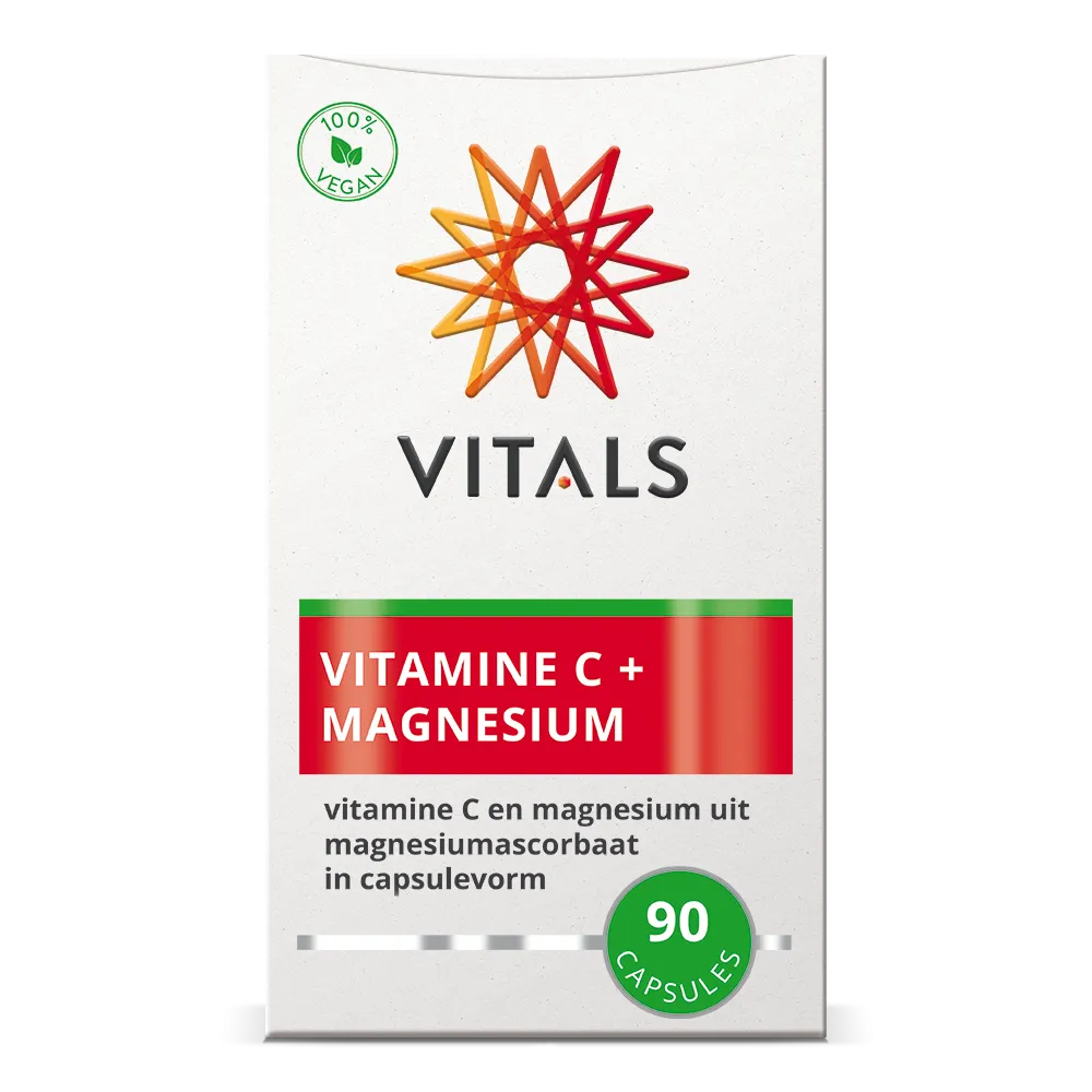 Vitals Vitamine C Met Magnesium (90 capsules) - image 2