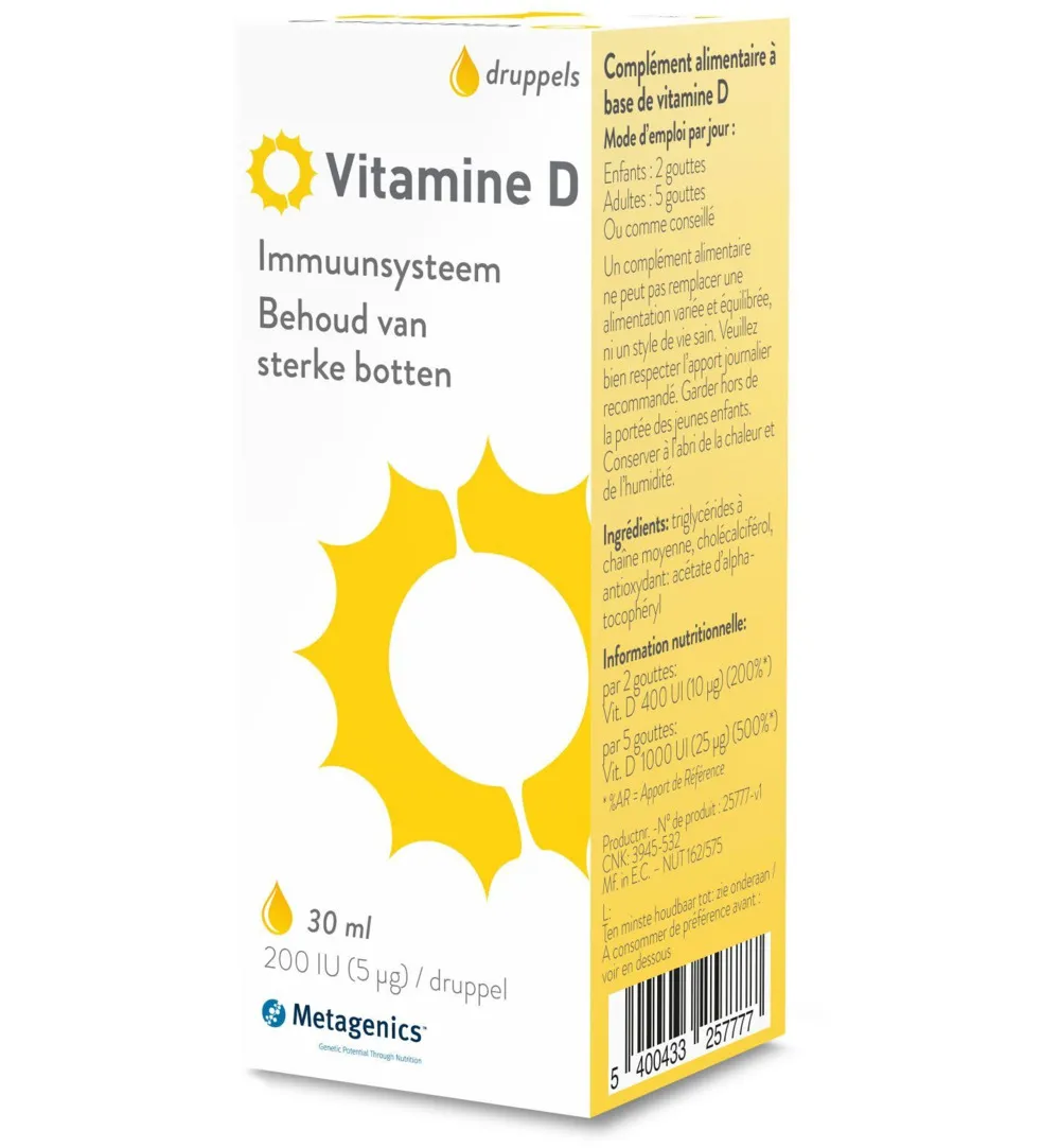 Metagenics Vitamine D Liquid (30 ml)