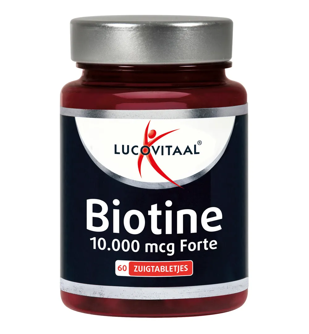 Lucovitaal Biotine 10.000mcg Forte (60 zuigtabletten)