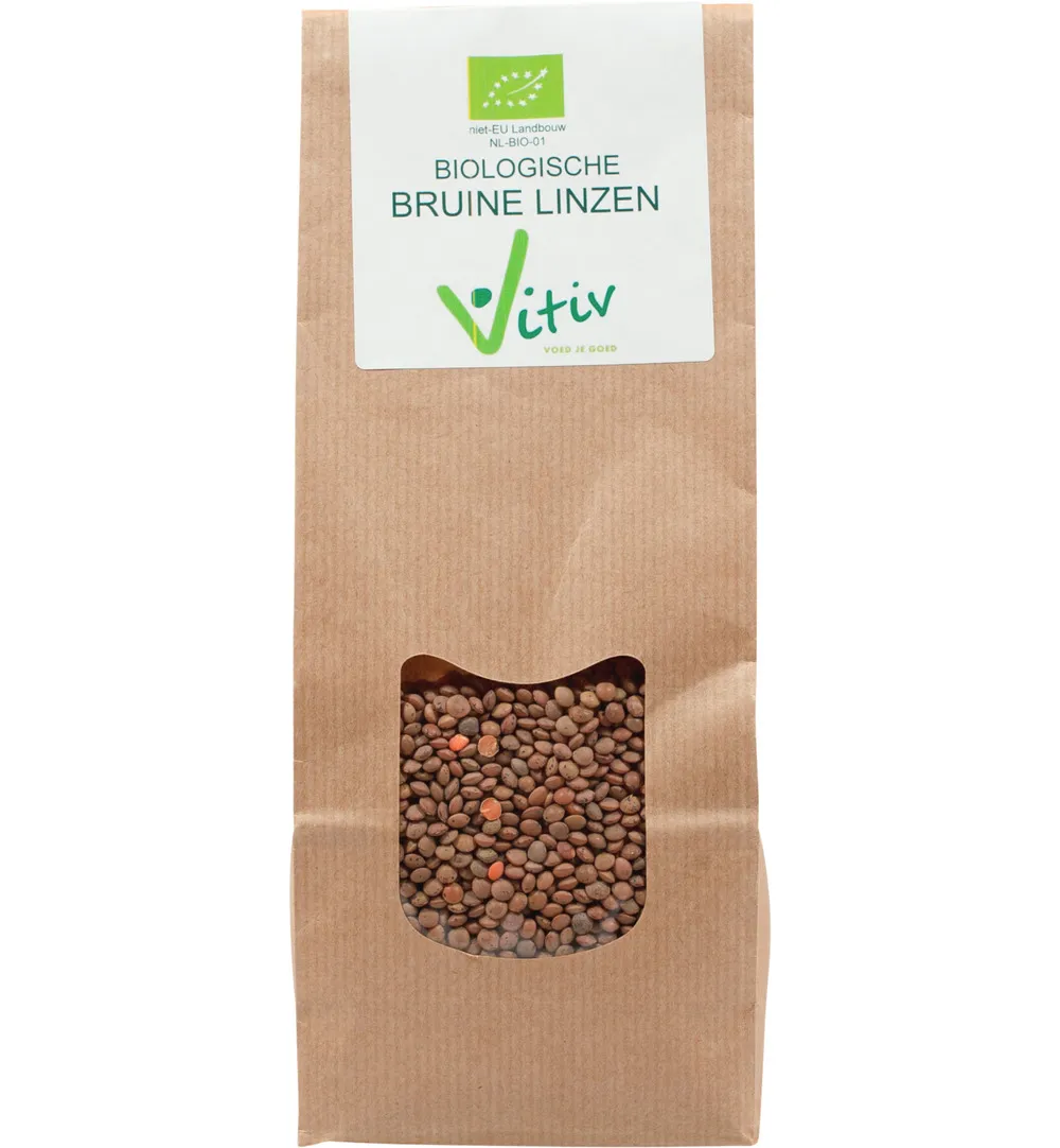 Vitiv Bruine Linzen Bio (500 gr)