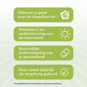 Blaseberry Cranberry, D-mannose & Hibiscus (50 capsules) - image 3