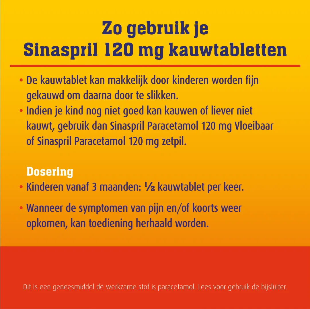 Sinaspril 120mg (10 tabletten) - image 4