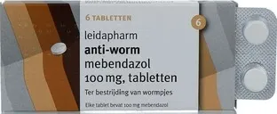 Leidapharm Mebendazol 100 Mg (6 tabletten) - image 2
