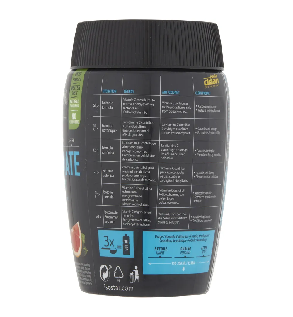 Isostar Hydrate & Performgrapefruit (400 gr) - image 3