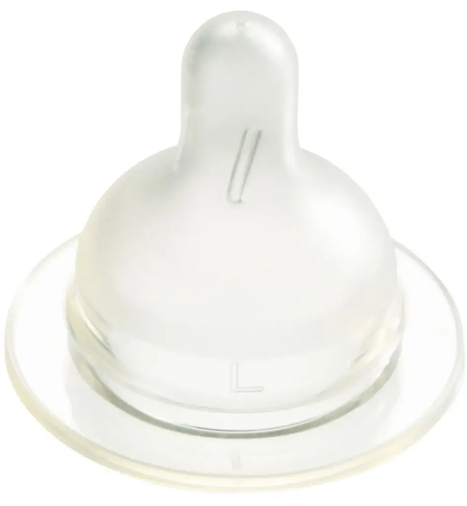 Difrax Flesspeen soft breed large (2 stuks)