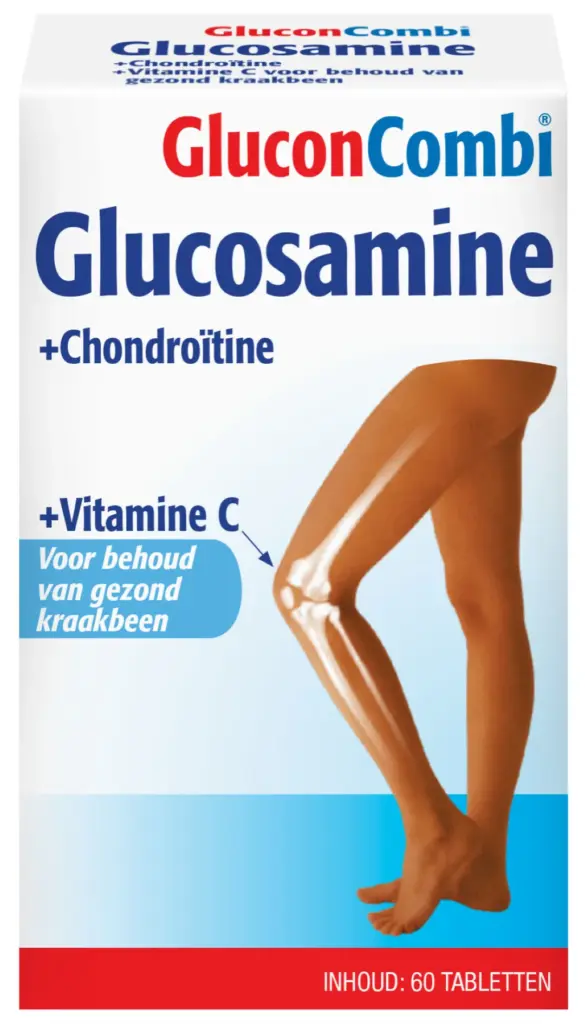 Leef Vitaal Glucosamine & chondroitine vitamine C (60 tabletten)