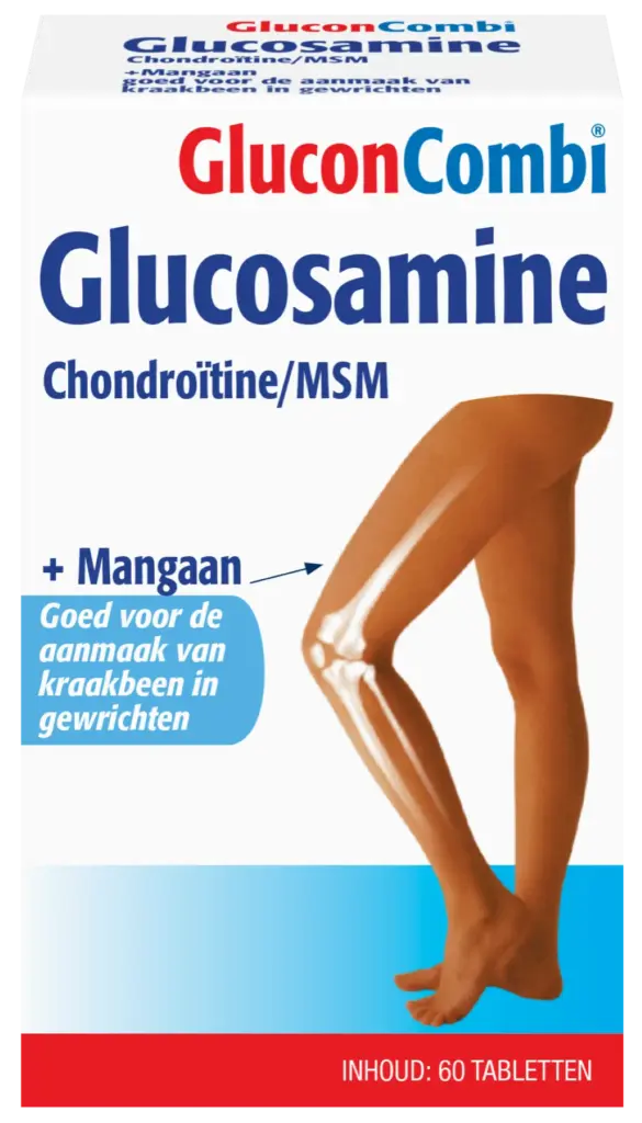 Leef Vitaal Glucosamine & Chondroitine Msm Mangaan (60 stuks)