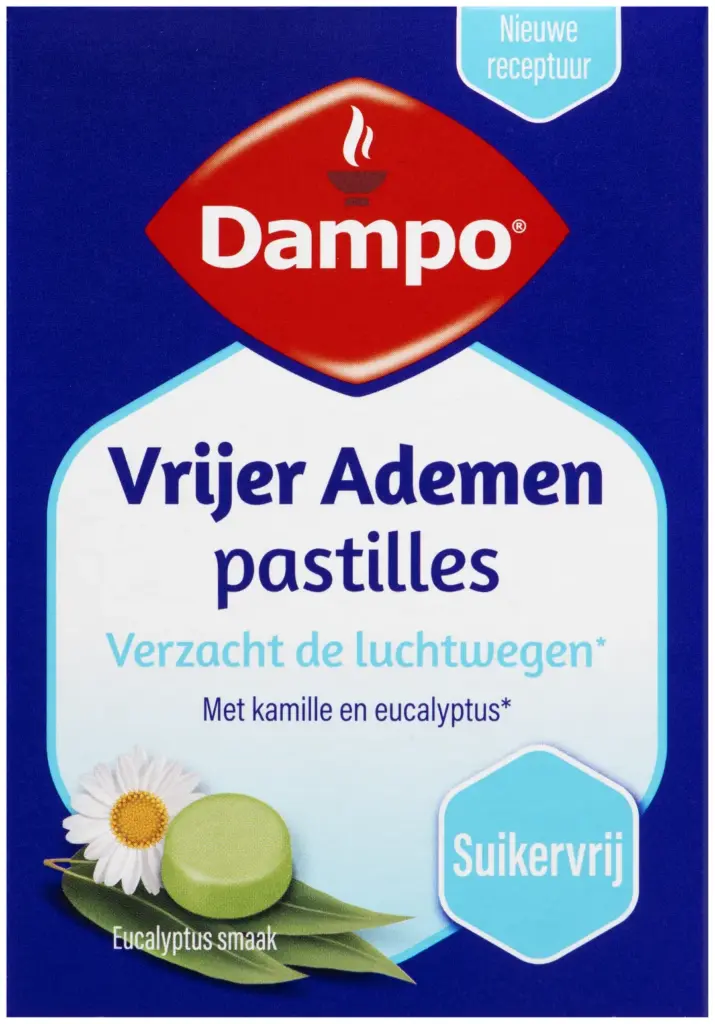 Dampo Ademvrij pastilles (24pa stuks)