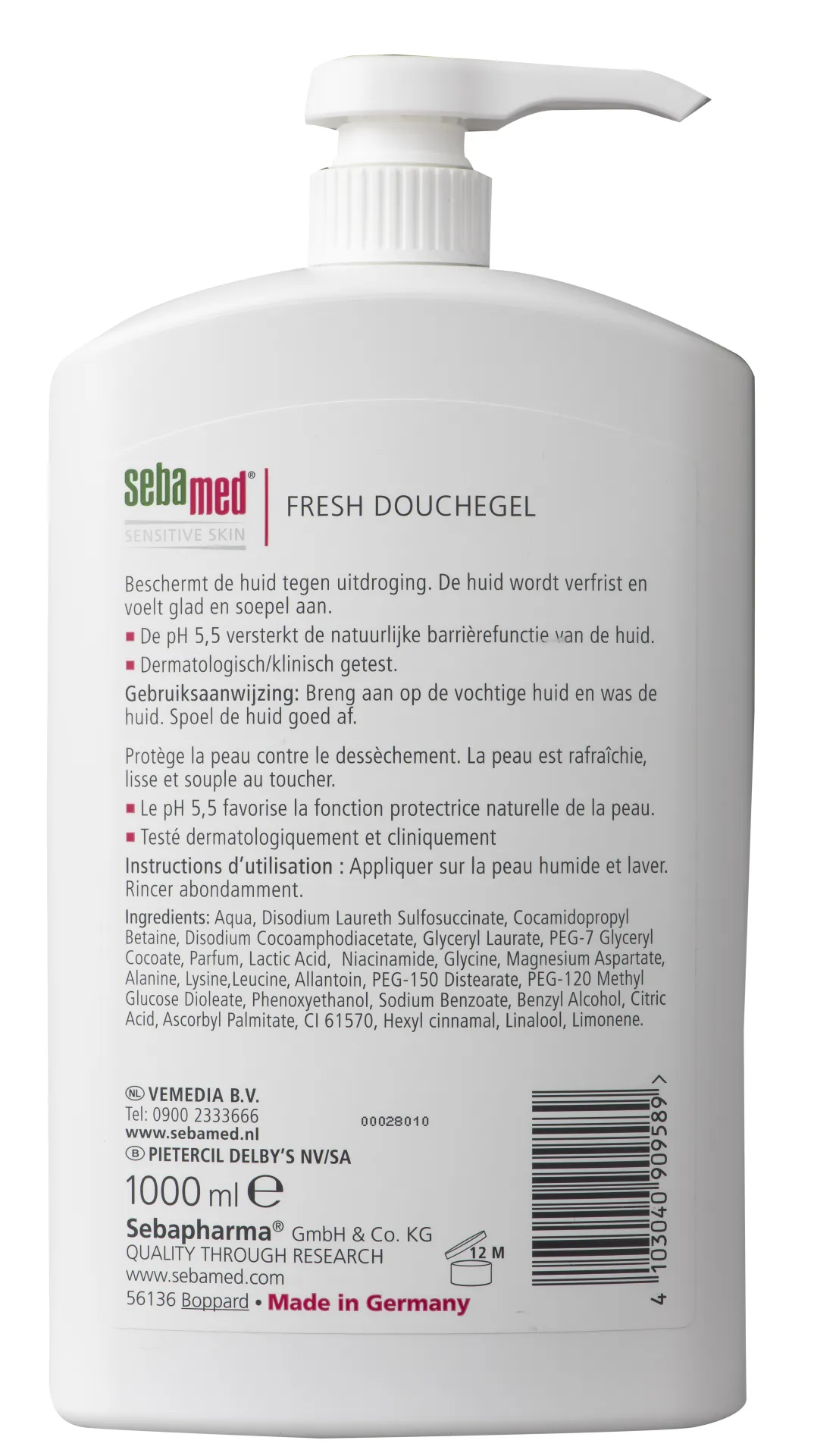 Sebamed Douchegel pomp (1000 ml) - image 4