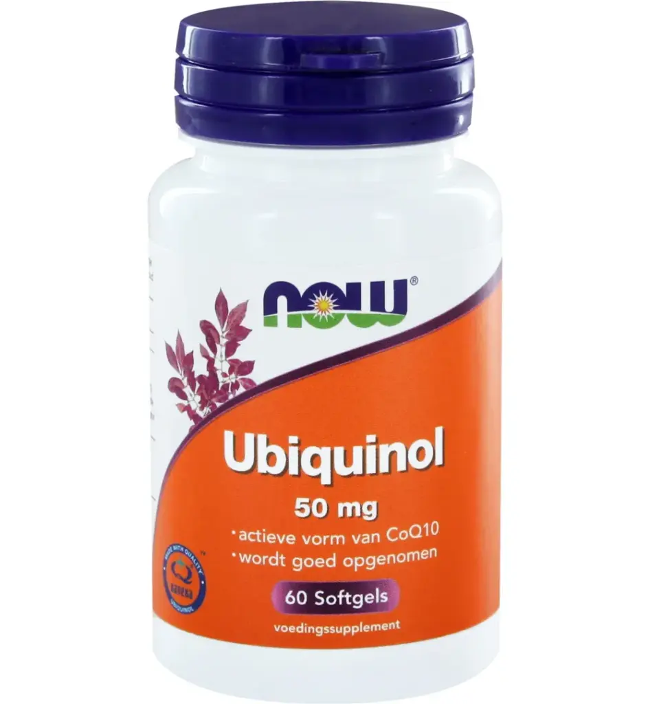 Now Co-Q10 Ubiquinol 50 mg (60 softgels)