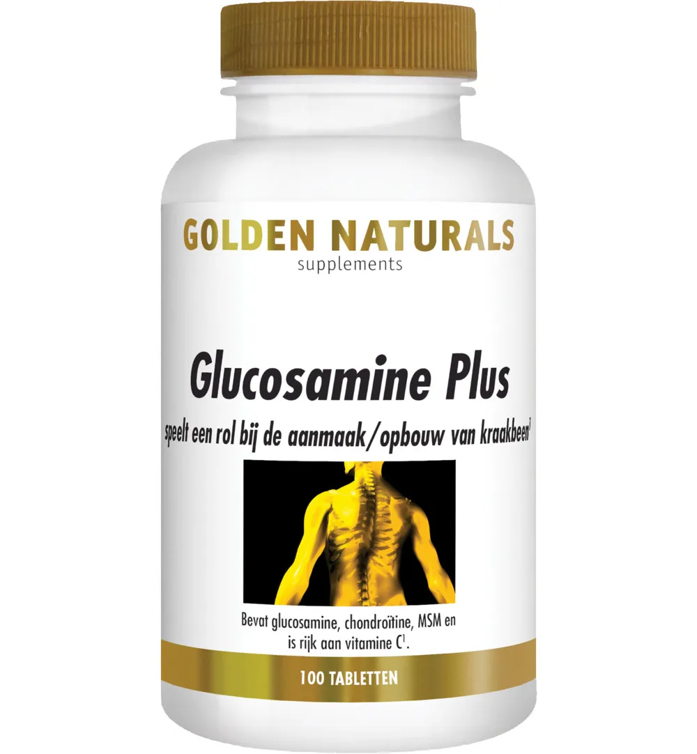 Golden Naturals Glucosamine plus (100 tabletten)