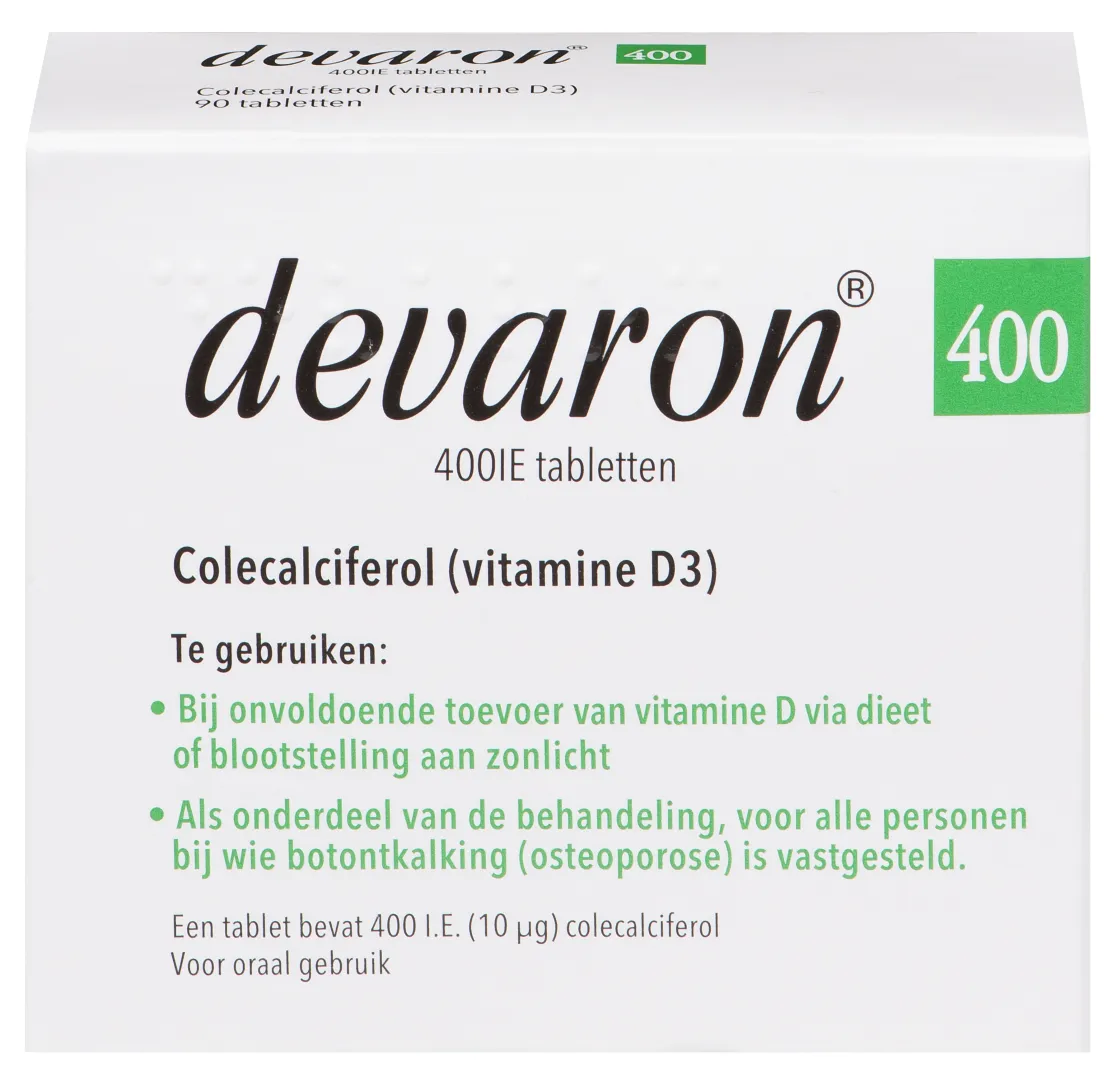 Devaron 400IE (90 tabletten)