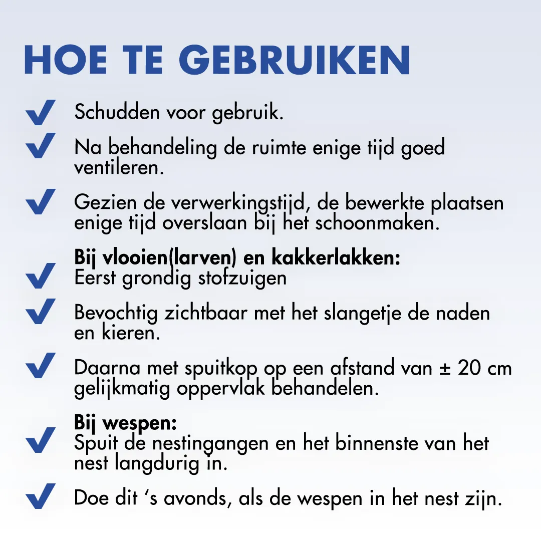 Roxasect Spuitbus tegen kruipende insecten/wespen (400 ml) - image 3