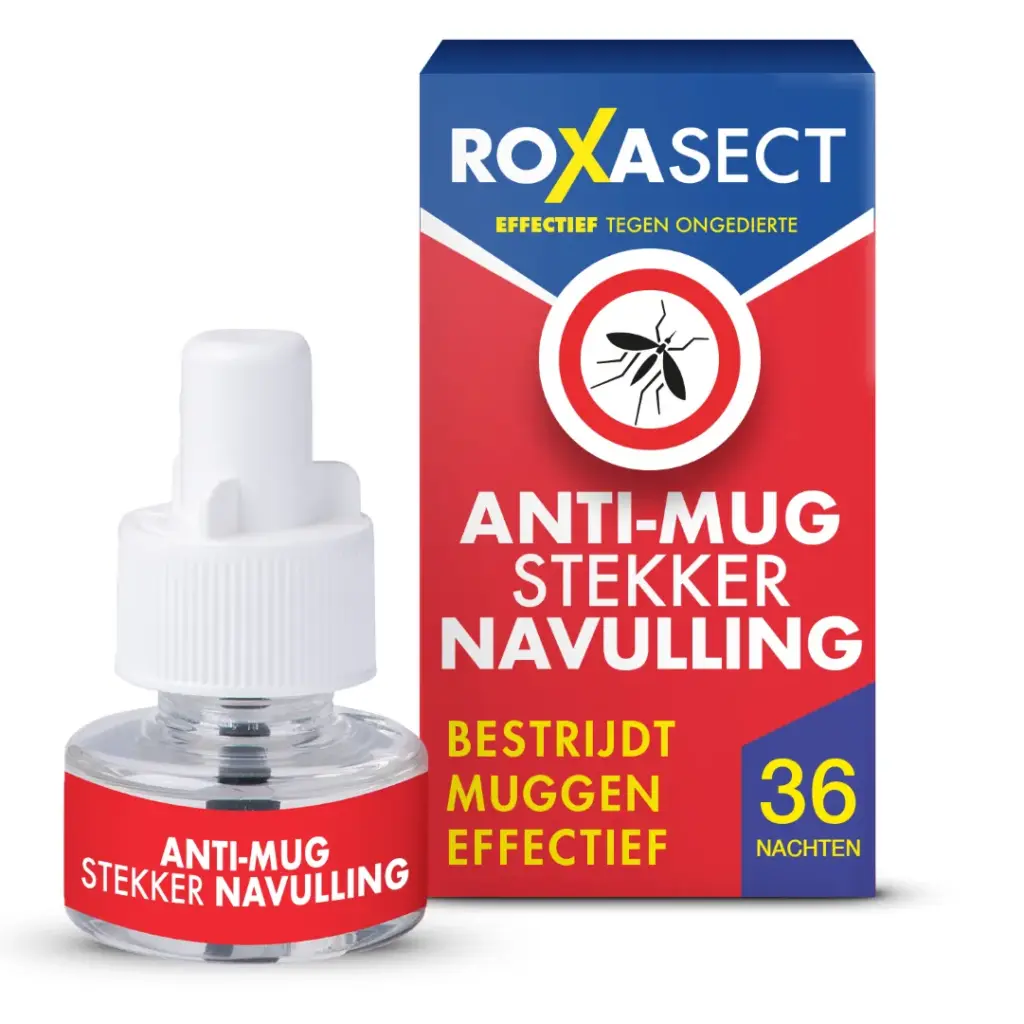 Roxasect Stekker tegen muggen navul (1 stuk)