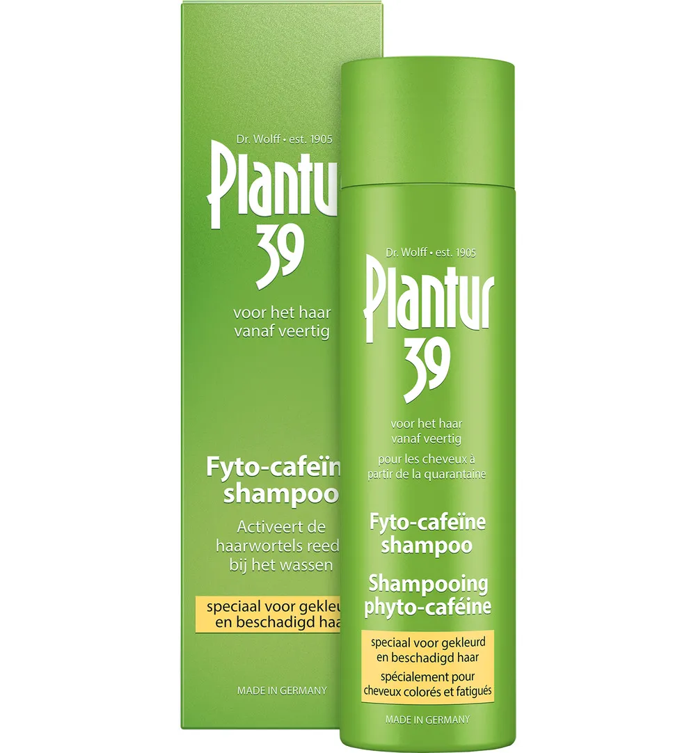 Plantur 39 Caffeine shampoo gekleurd haar (250 ml)