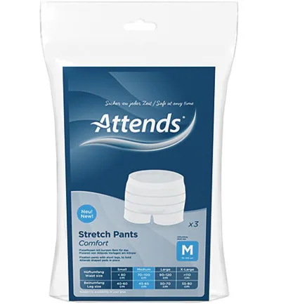 Attends Stretchpants Comfort Maat M (3 stuks)