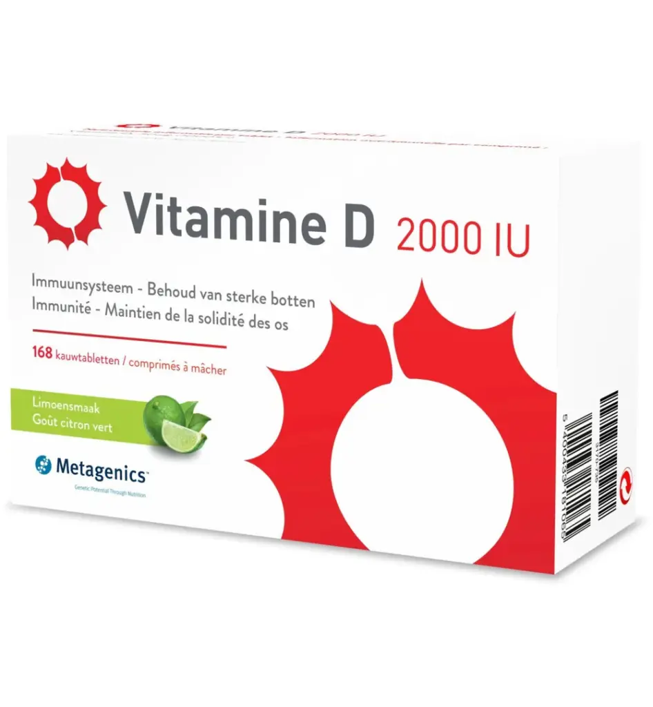 Metagenics Vitamine D 2000Iu (168 tabletten)