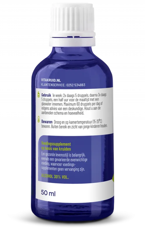 Vitakruid Kaardebol Wortel Tinctuur Extractie volgens HAB (50 ml) - image 2