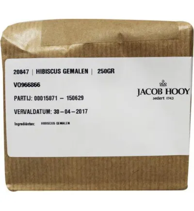 Jacob Hooy Hibiscus Gemalen (250 gr)