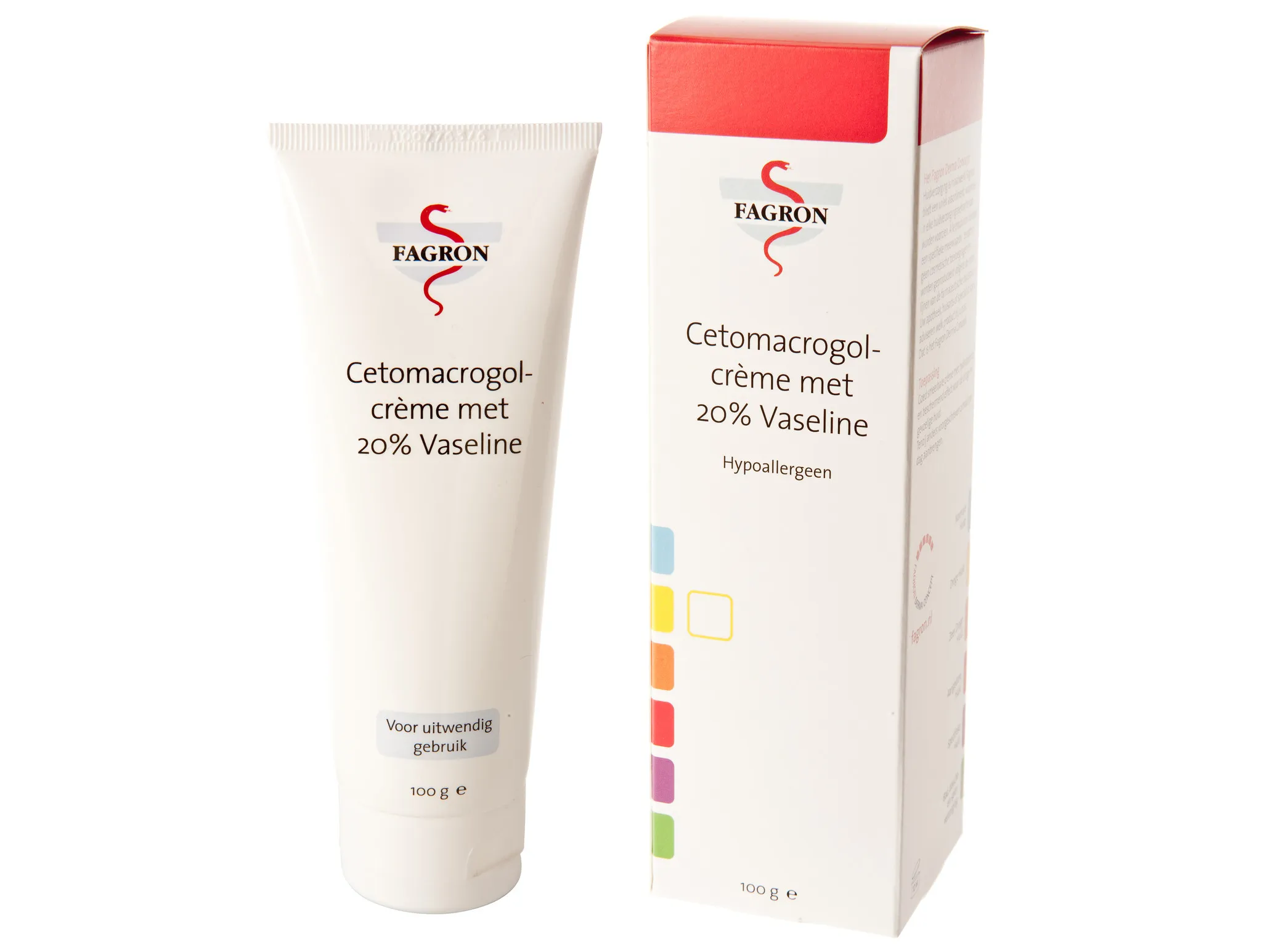 Fagron Cetomacrogol creme 20% vaseline (100 gr)