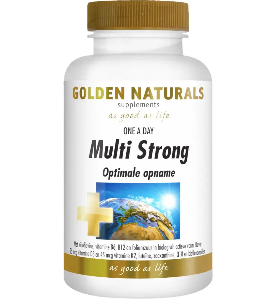Golden Naturals Multi strong gold (60 tabletten)