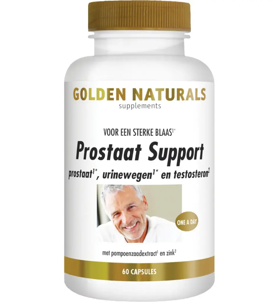 Golden Naturals Prostaat support (60 capsules)