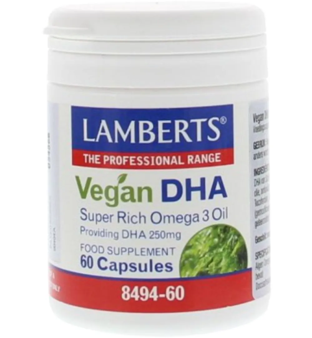 Lamberts Vegan Dha 250Mg (60 capsules)