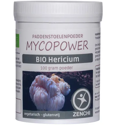 Mycopower Hericium Poeder Bio (100 gr)