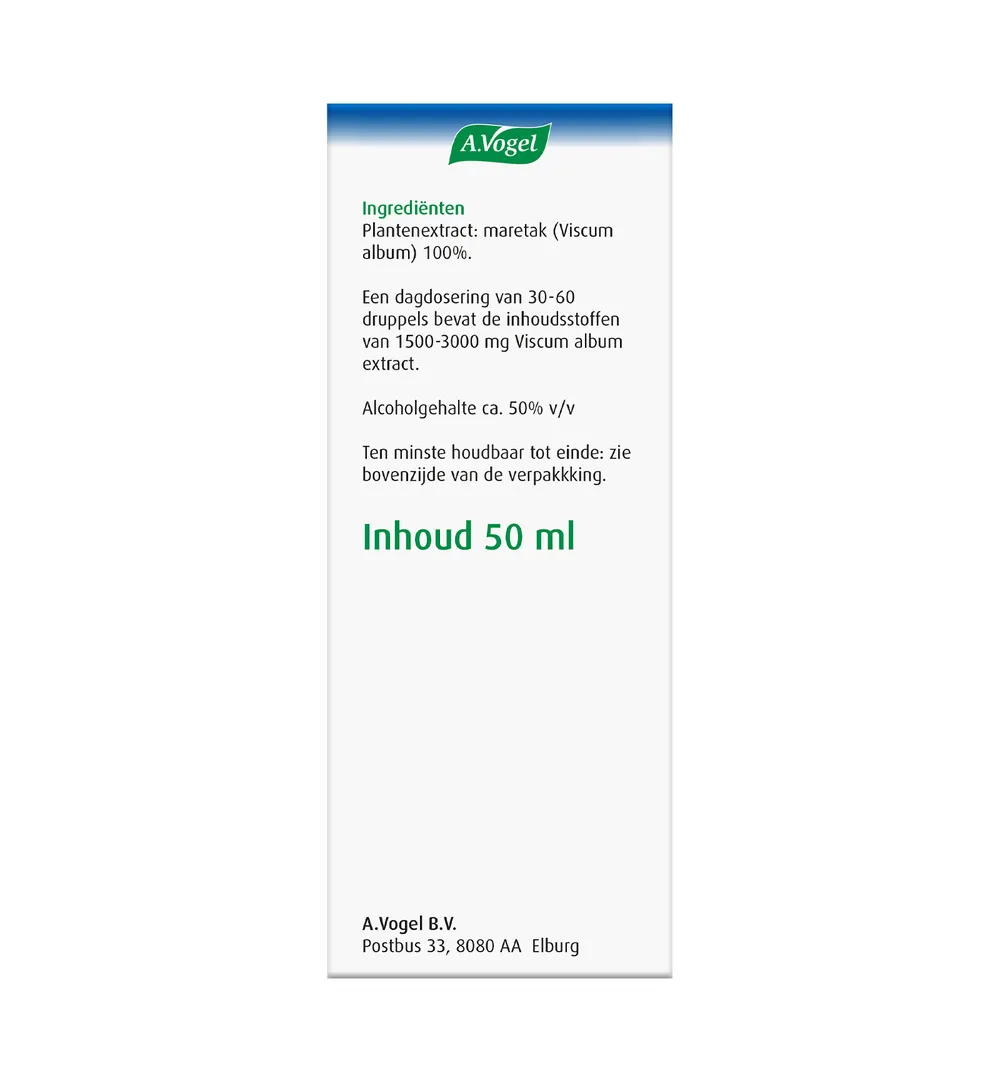 A.Vogel Viscum Album Hart & Bloedvaten (50 ml) - image 4