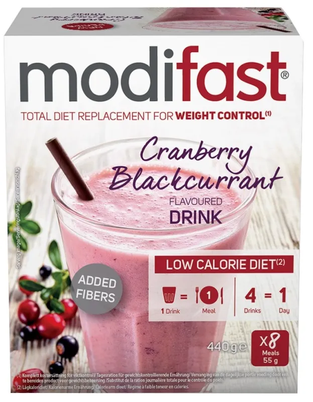 Modifast Intensive Milkshake Cranberry (440 gr)