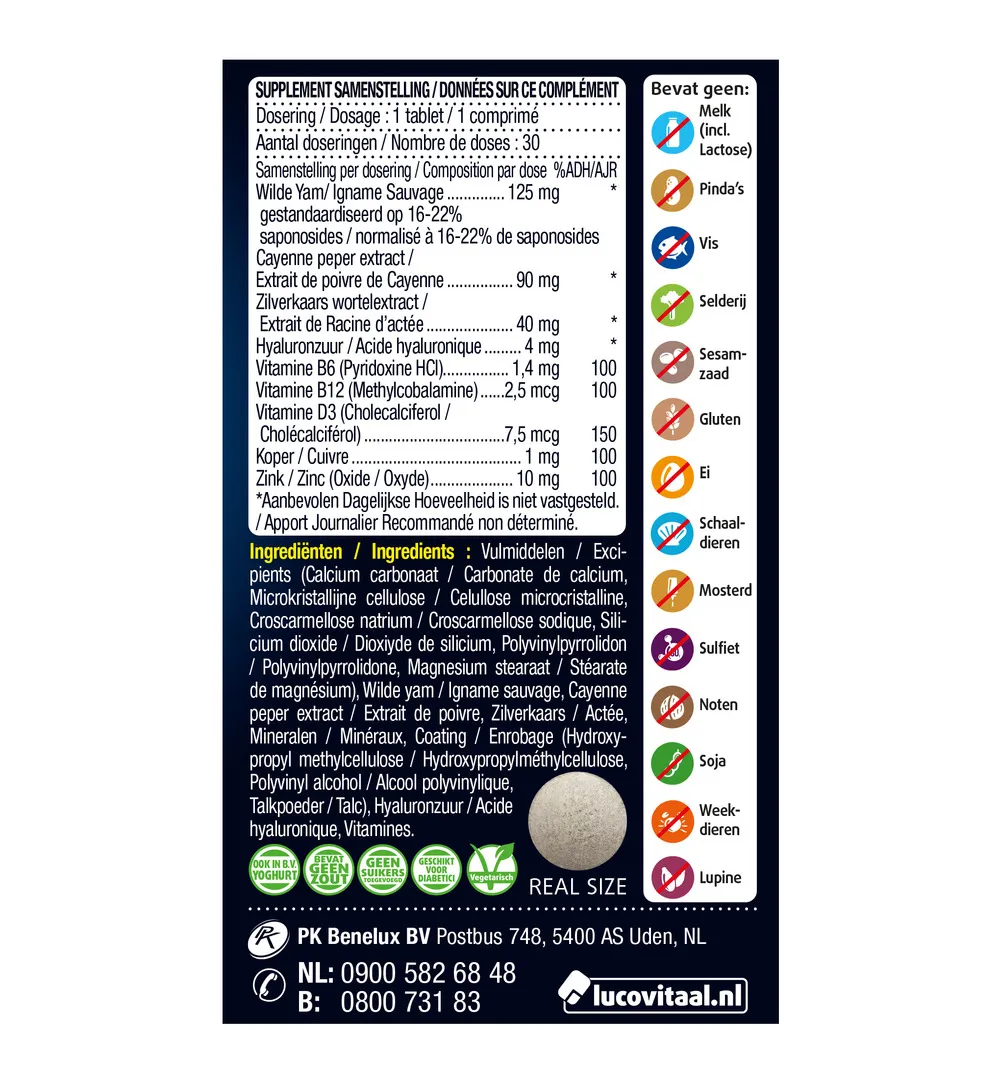 Lucovitaal Overgang Balans (30 tabletten) - image 2