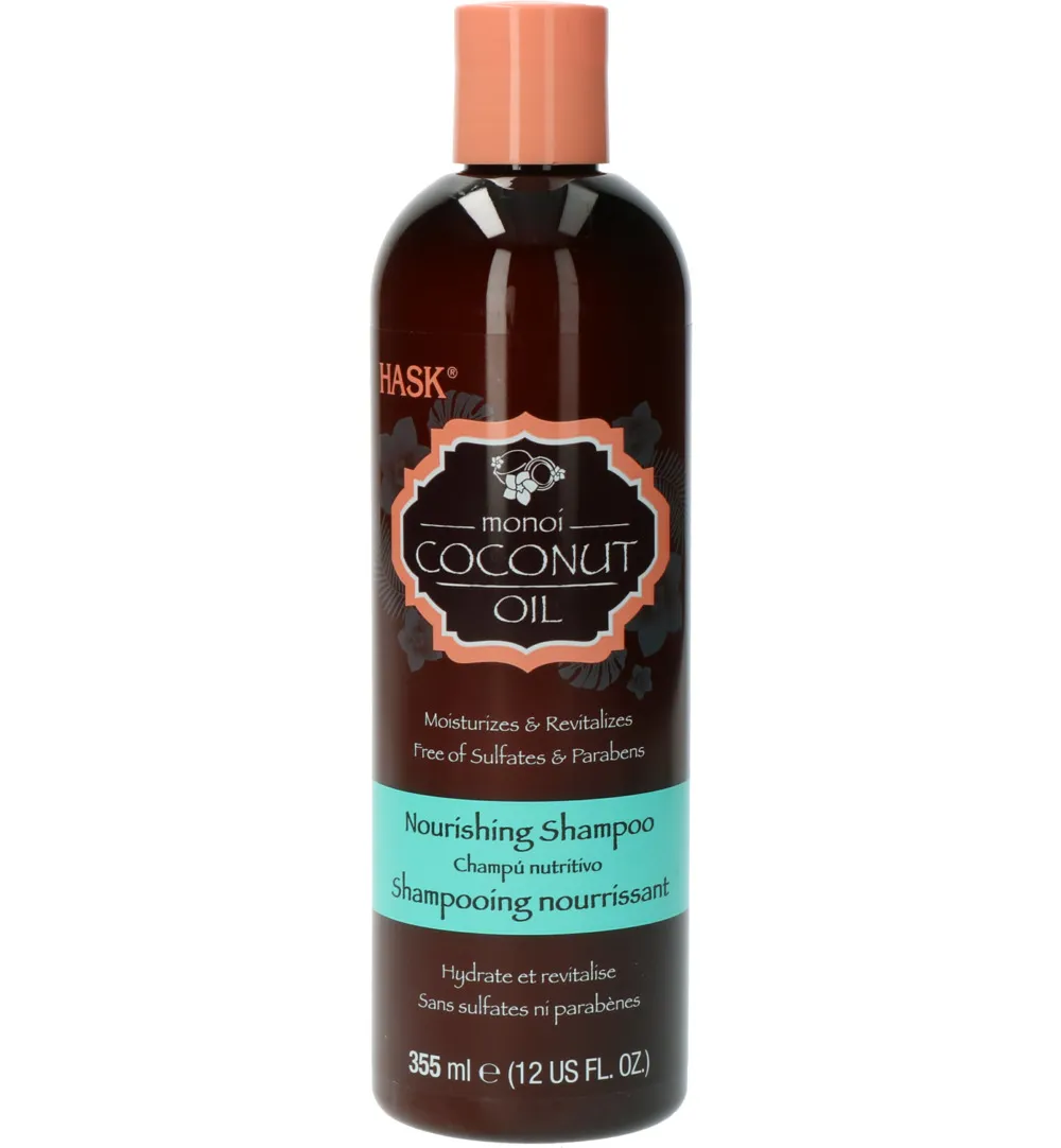 Hask Monoi coconut oil nourishing shampoo (355 ml)