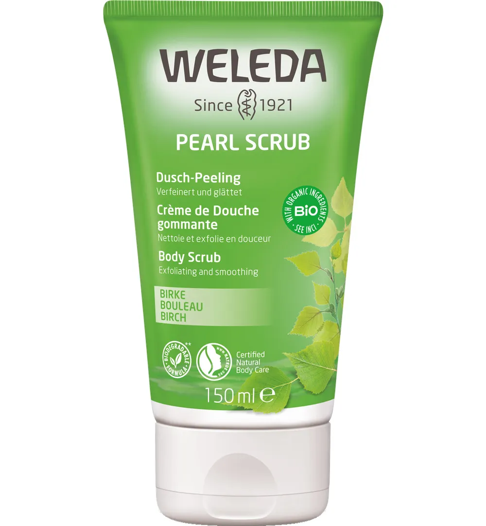 WELEDA Berken douche scrub (150 ml)