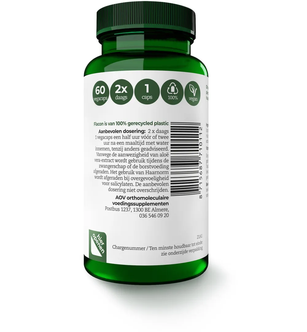 Aov 1011 Haarnorm (60 vega capsules) - image 2