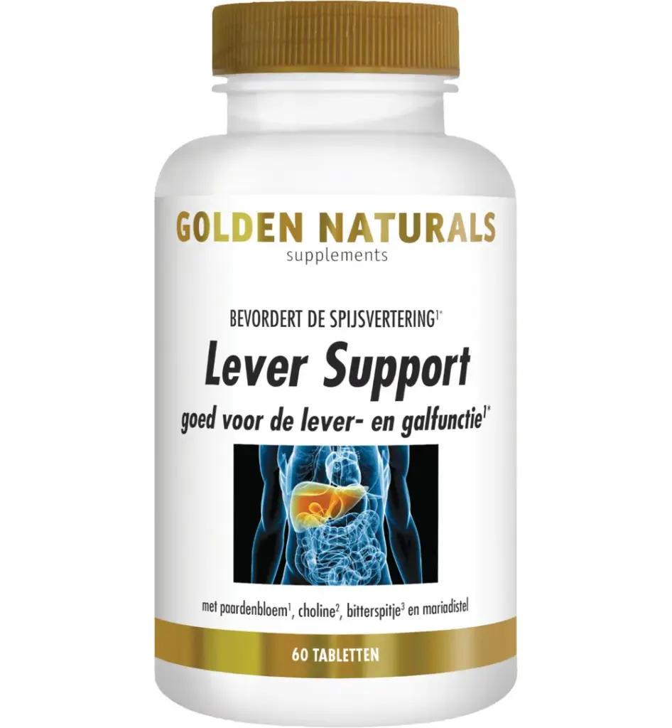 Golden Naturals Lever Support (60 tabletten)