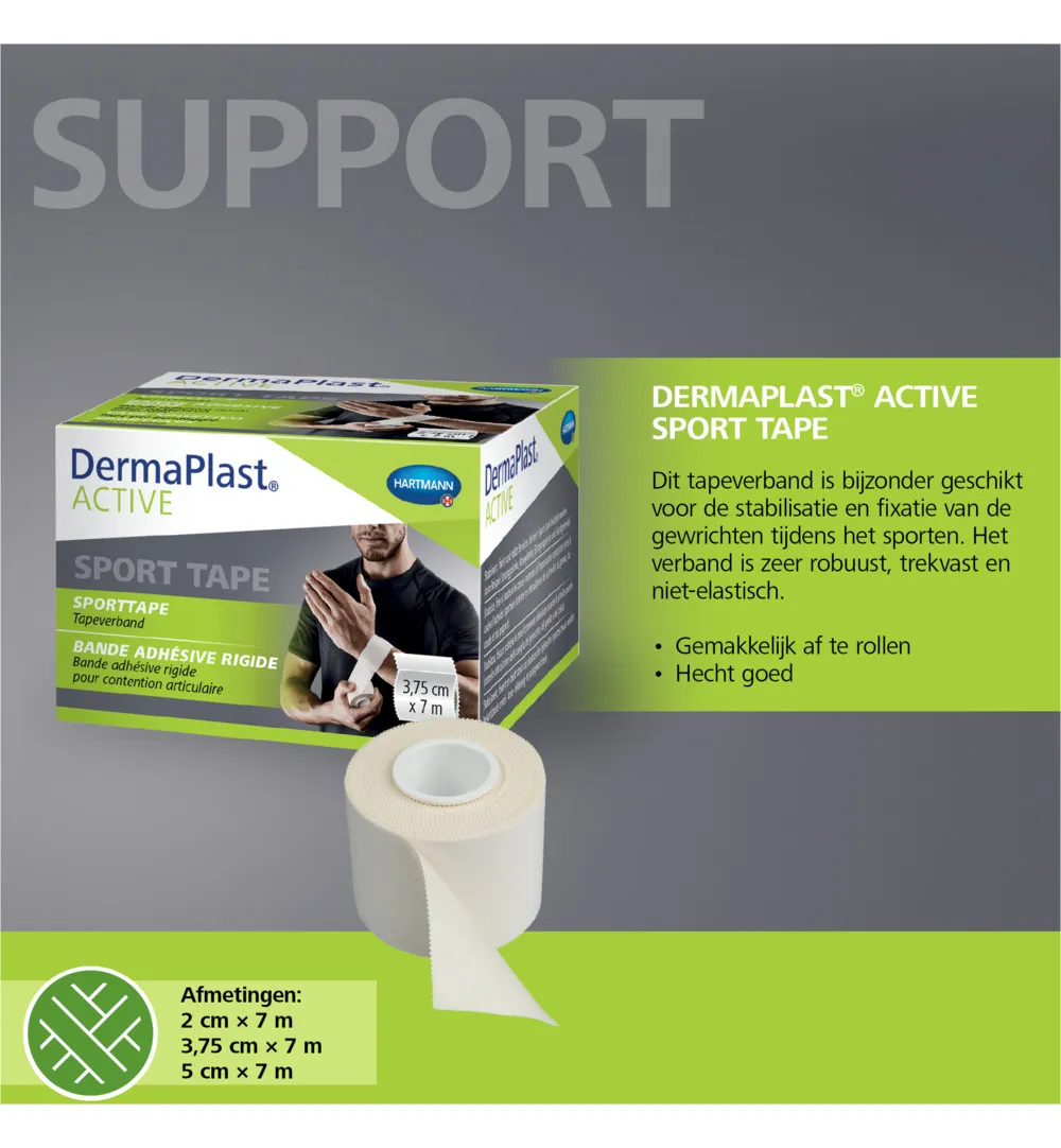 Dermaplast Active Sporttape M (1 stuk) - image 2