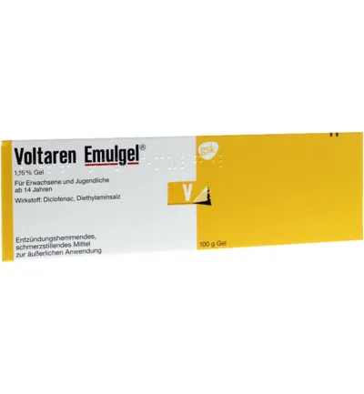 Voltaren Emulgel Duitse verpakking (100 gr)