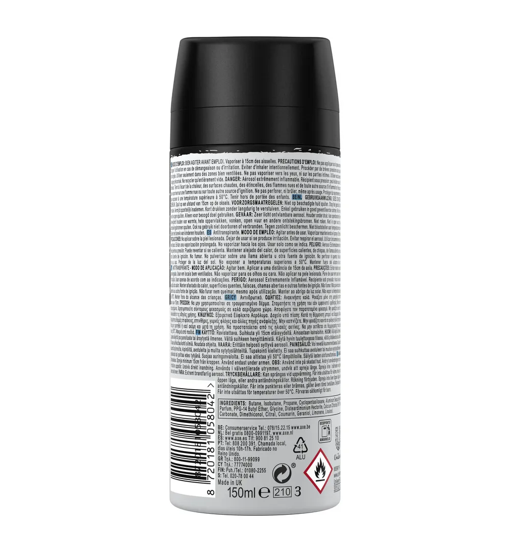 Axe Anti perspirant ice chill (150 ml) - image 2