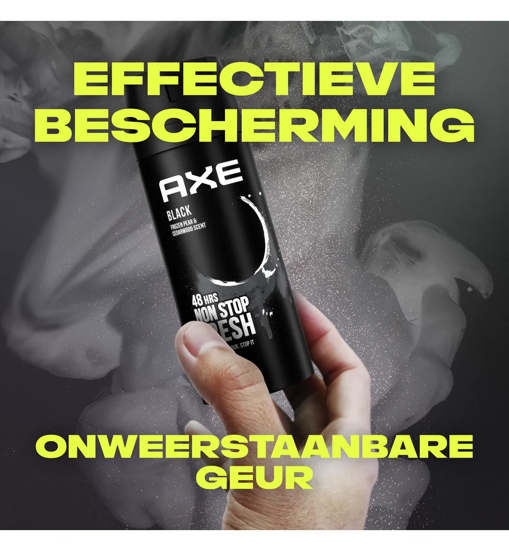 Axe Deodorant bodyspray black (150 ml) - image 3