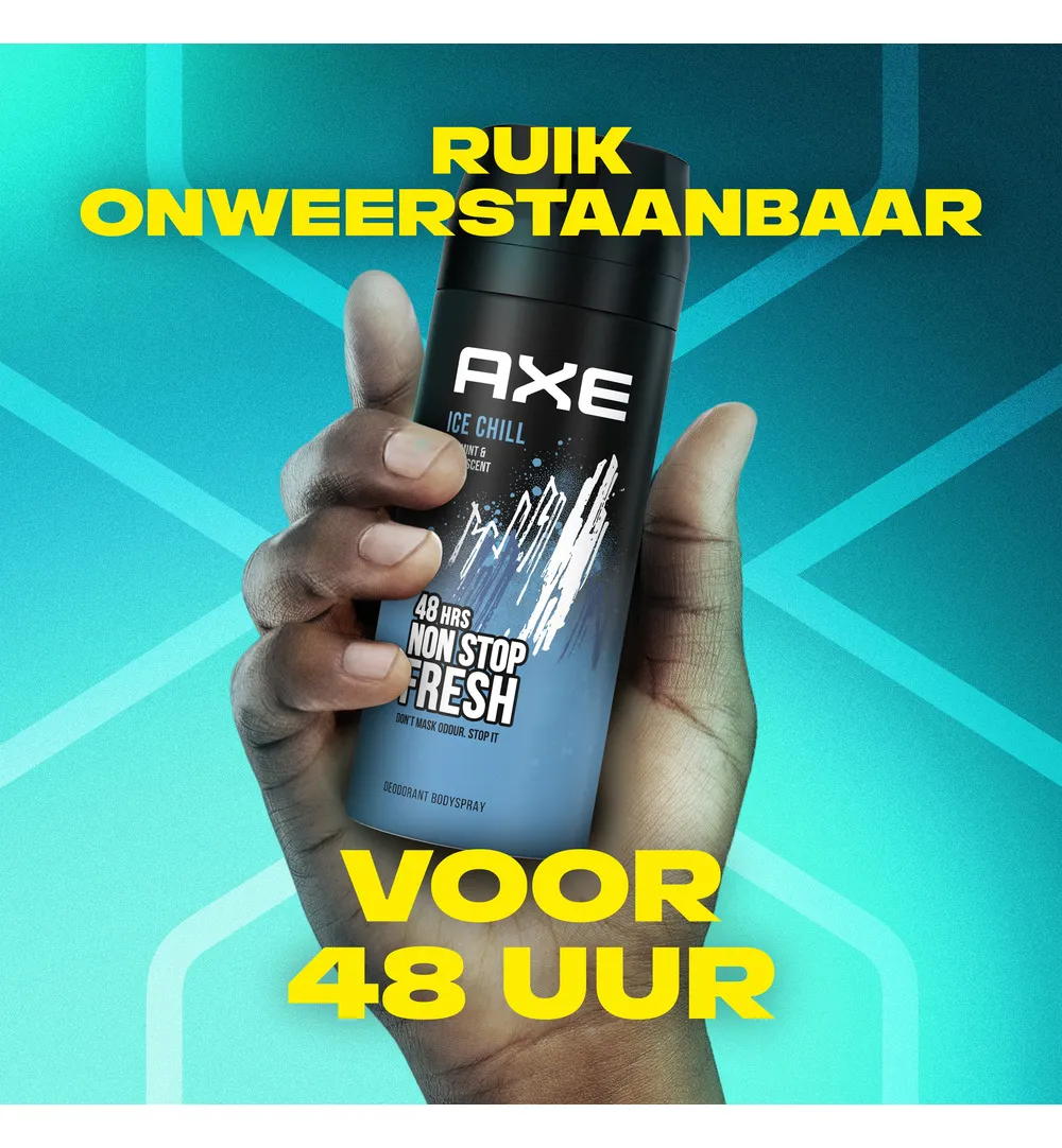 Axe Deodorant bodyspray ice chill (150 ml) - image 4