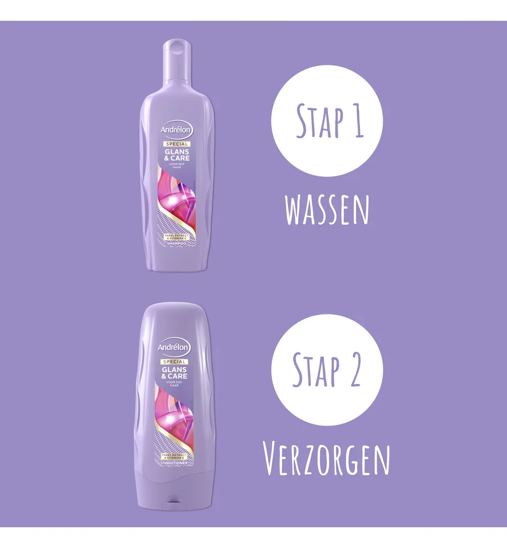 Andrelon Conditioner Glans & Care (300 ml) - image 4