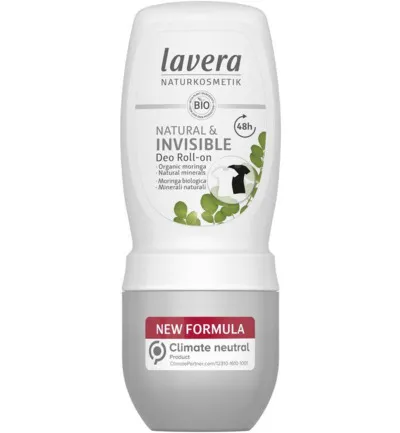 Lavera Deodorant roll-on natural & invisible bio EN-IT (50 ml)