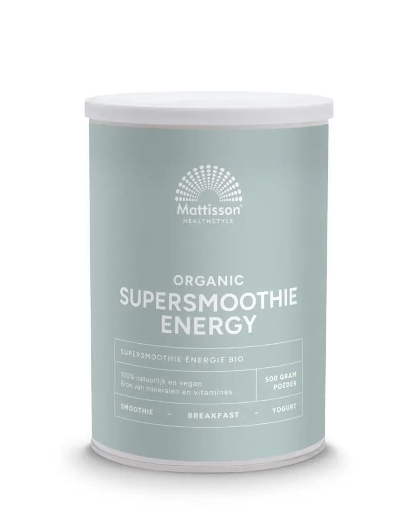 Mattisson Organic Supersmoothie Energy Bio (500 gr)