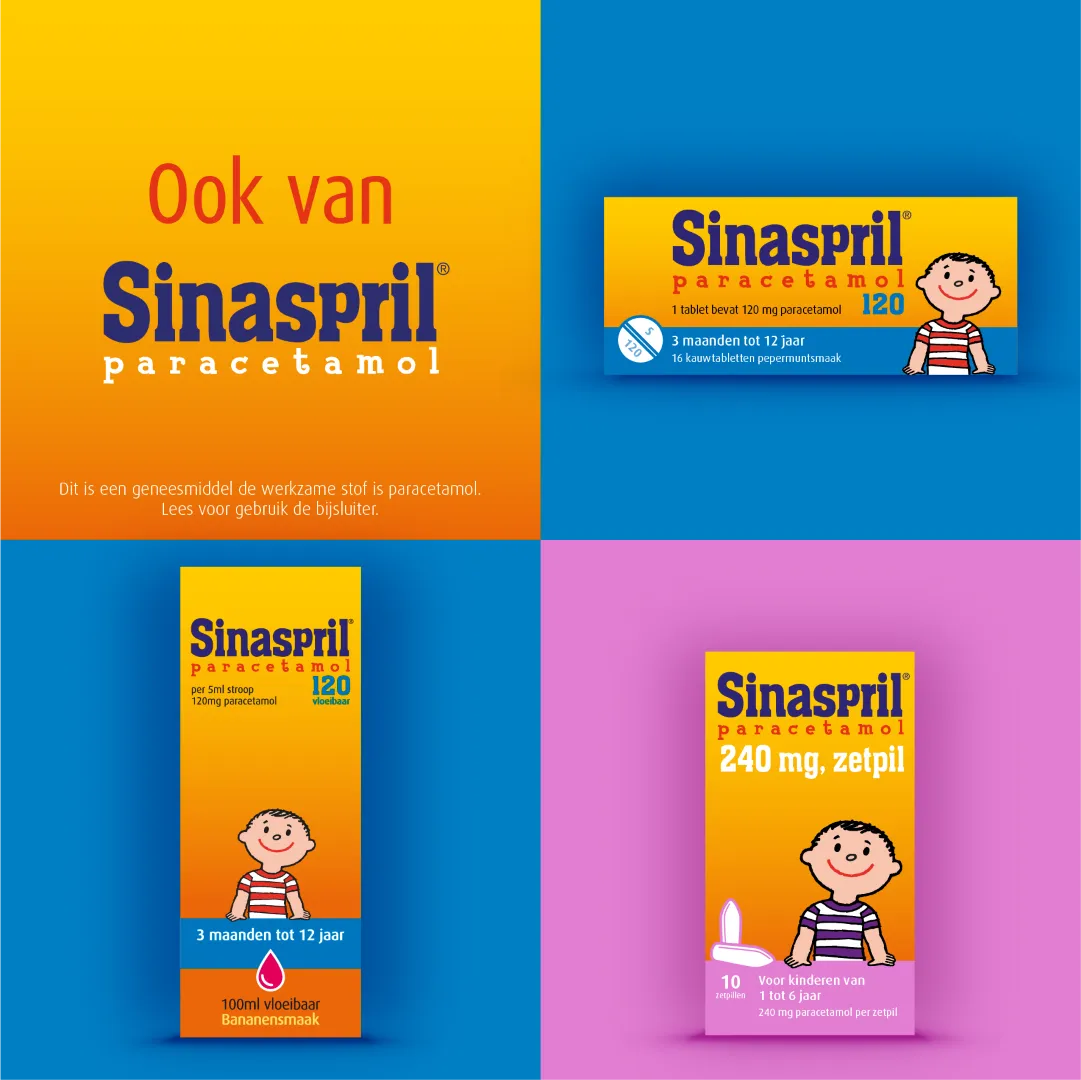 Sinaspril 120mg (10 zetpillen) - image 5