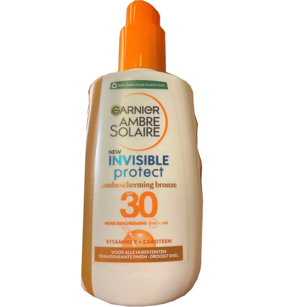 Garnier Ambre Solaire Invisible Protect Transparante Zonnespray SPF30 (200 ml)