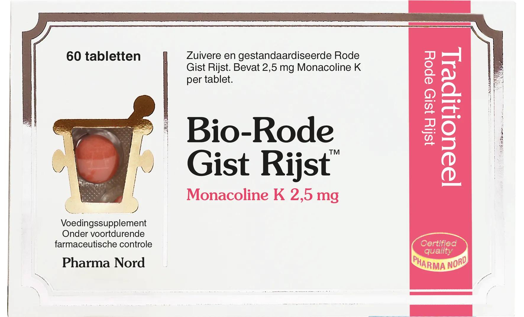 Pharma Nord Bio Rode Gist Rijst (60 tabletten)