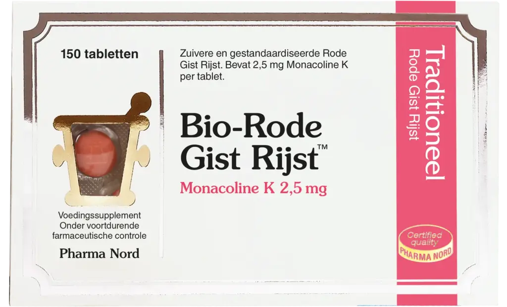 Pharma Nord Bio Rode Gist Rijst (150 tabletten)