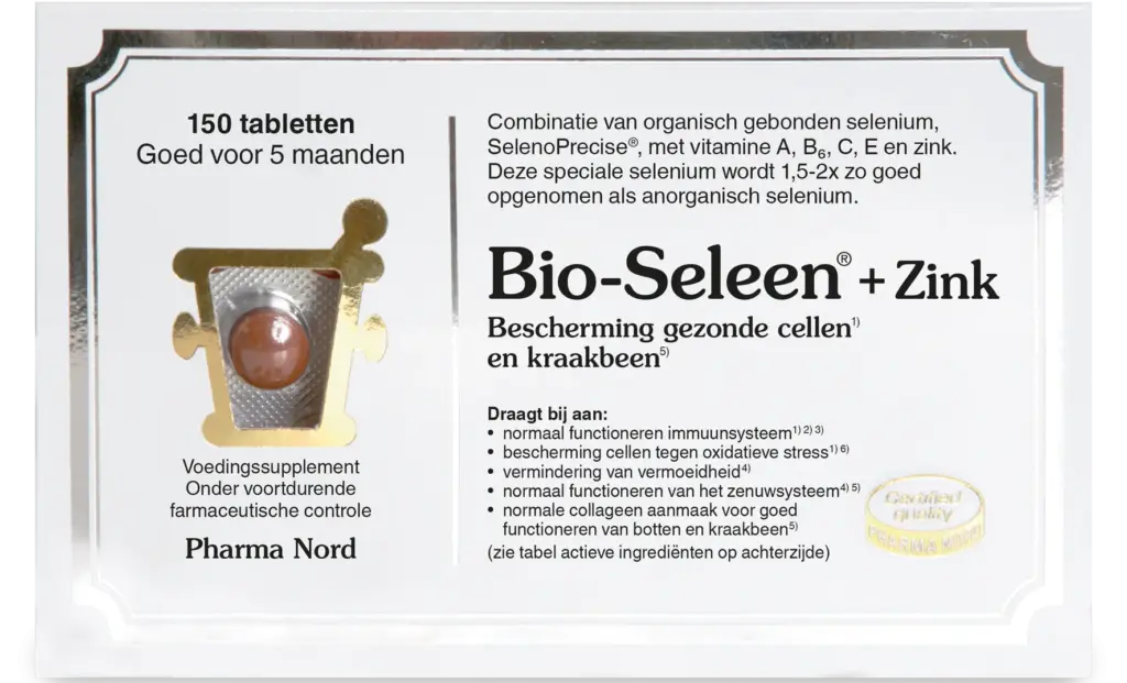 Pharma Nord Bio Seleen & Zink (150 tabletten)