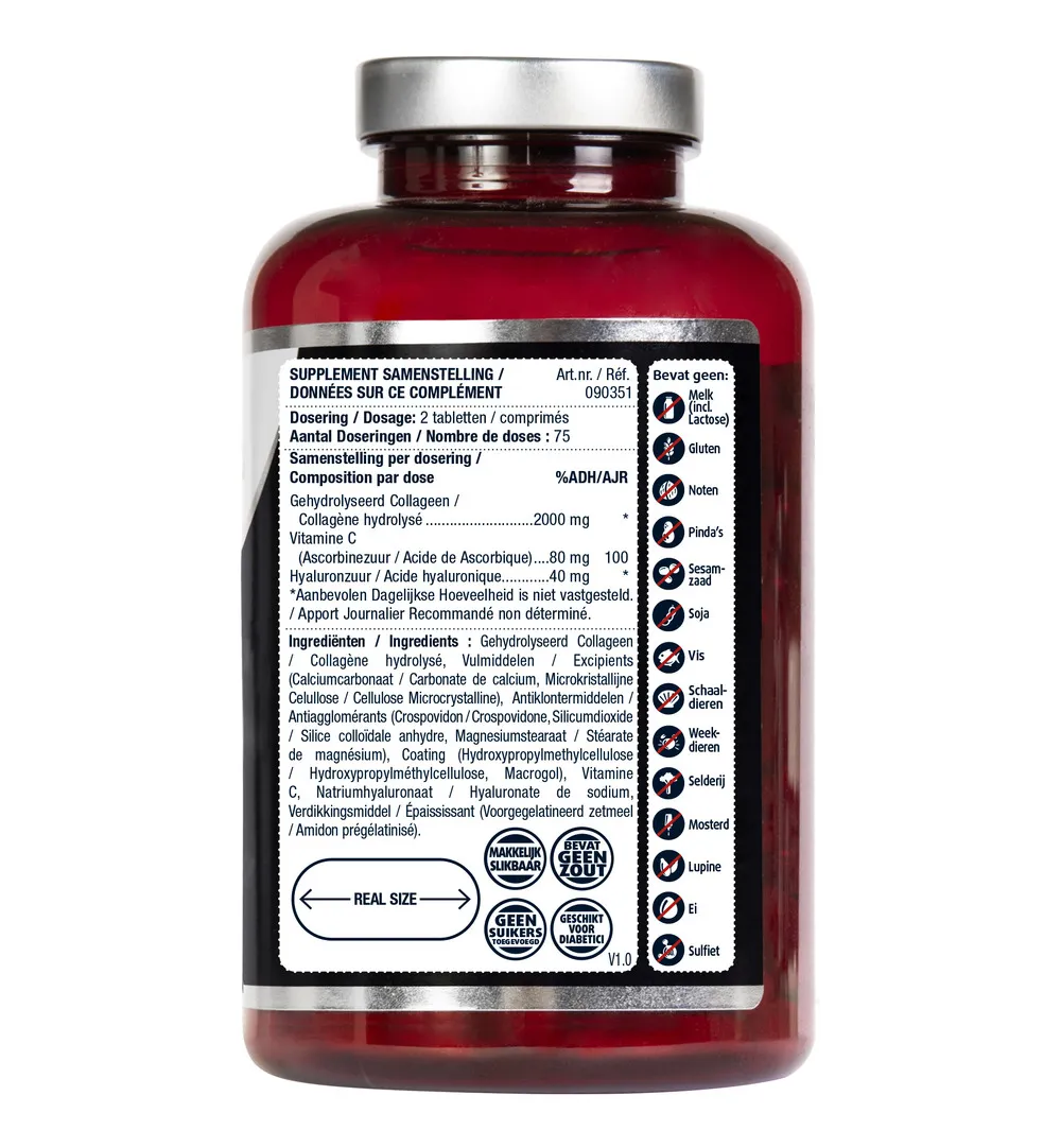 Lucovitaal Super Collageen 2000Mg (150 tabletten)