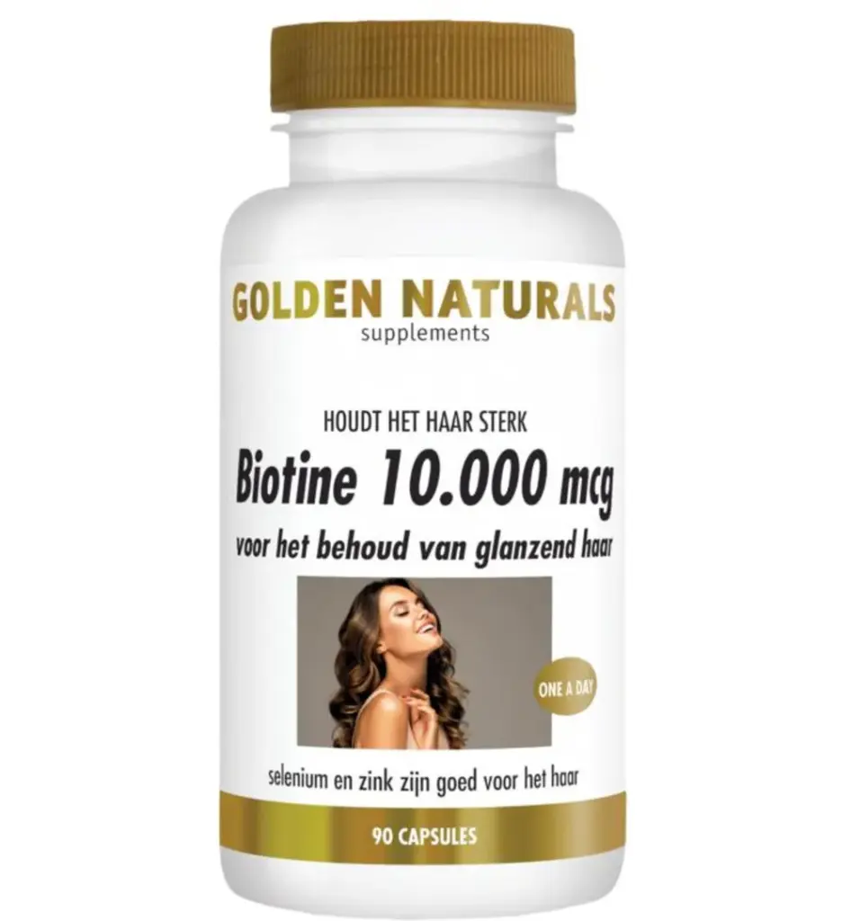 Golden Naturals Biotine 10.000mcg (90 capsules)